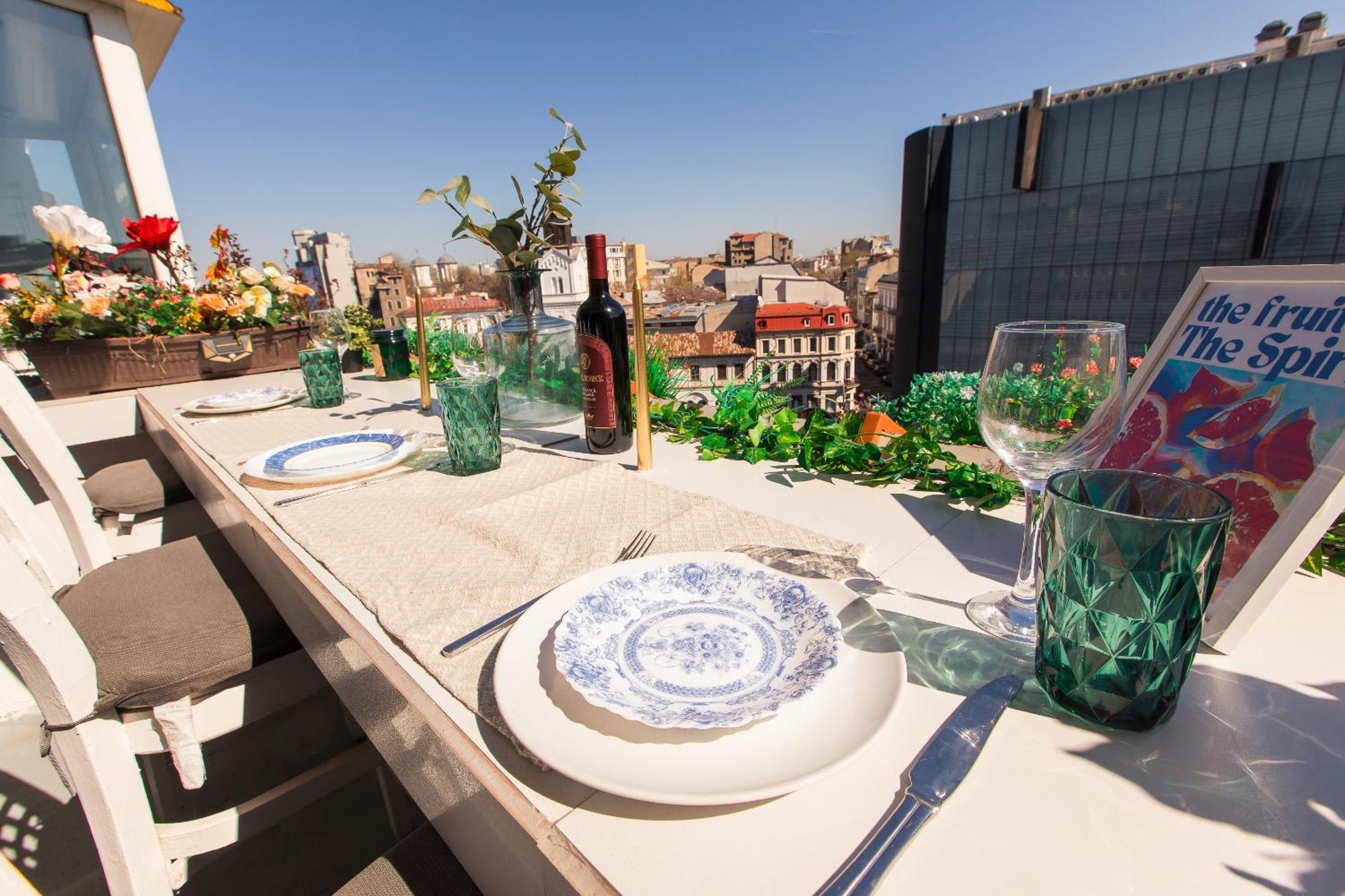 Old Town Apartment With Amazing View From The Balcony Bucareste Exterior foto
