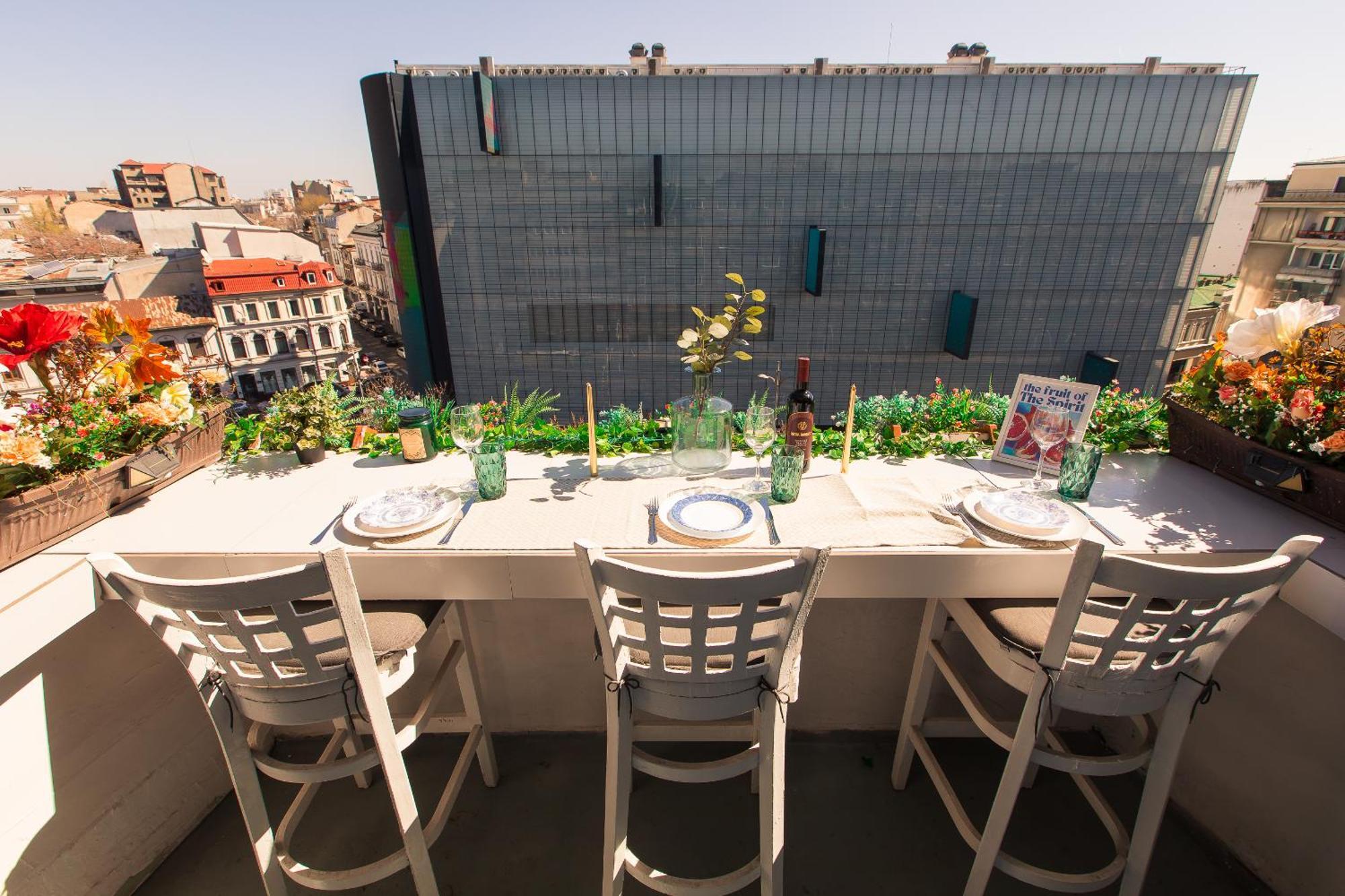 Old Town Apartment With Amazing View From The Balcony Bucareste Exterior foto